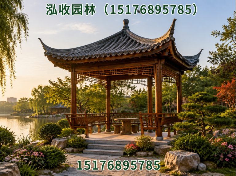 山南凉亭展示图